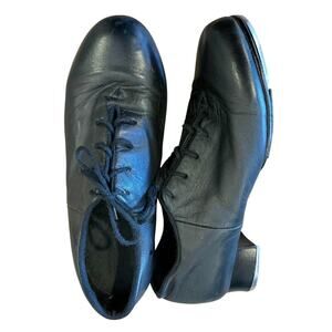 BLOCH Black Leather Tap Dance Shoe Adult size 7.5 Shoes